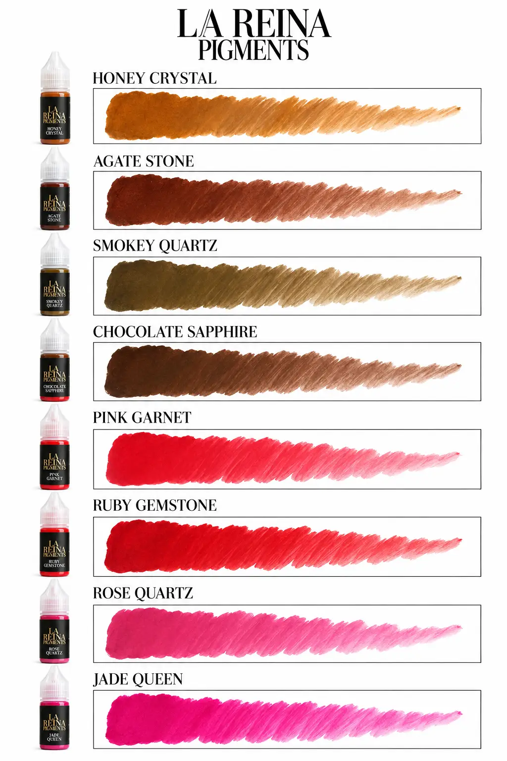 Mineral Lip and Brow Pigment Collection